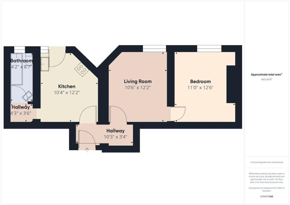 1 Bed West Kensington Appartamento Londra